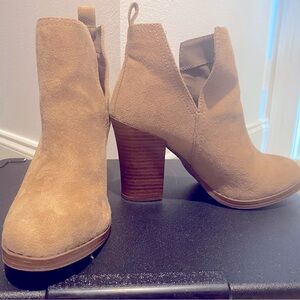 Charlotte Russe booties, size 6.